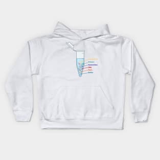 The Perfect PCR Polymerase Chain Reaction Process Steps Chemicals Biology Science Pipette Tubes Kids Hoodie